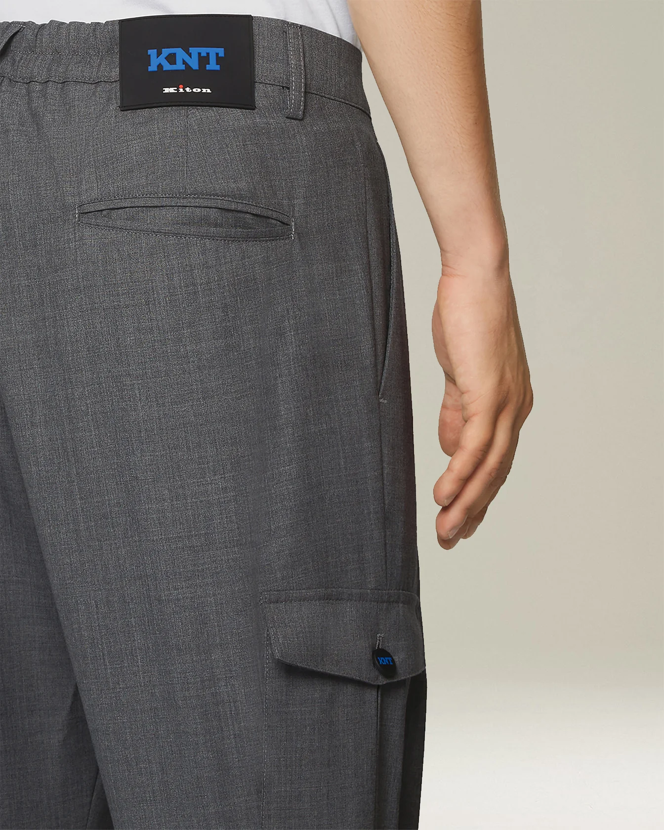 WOOL CARGO TROUSERS - Image 4