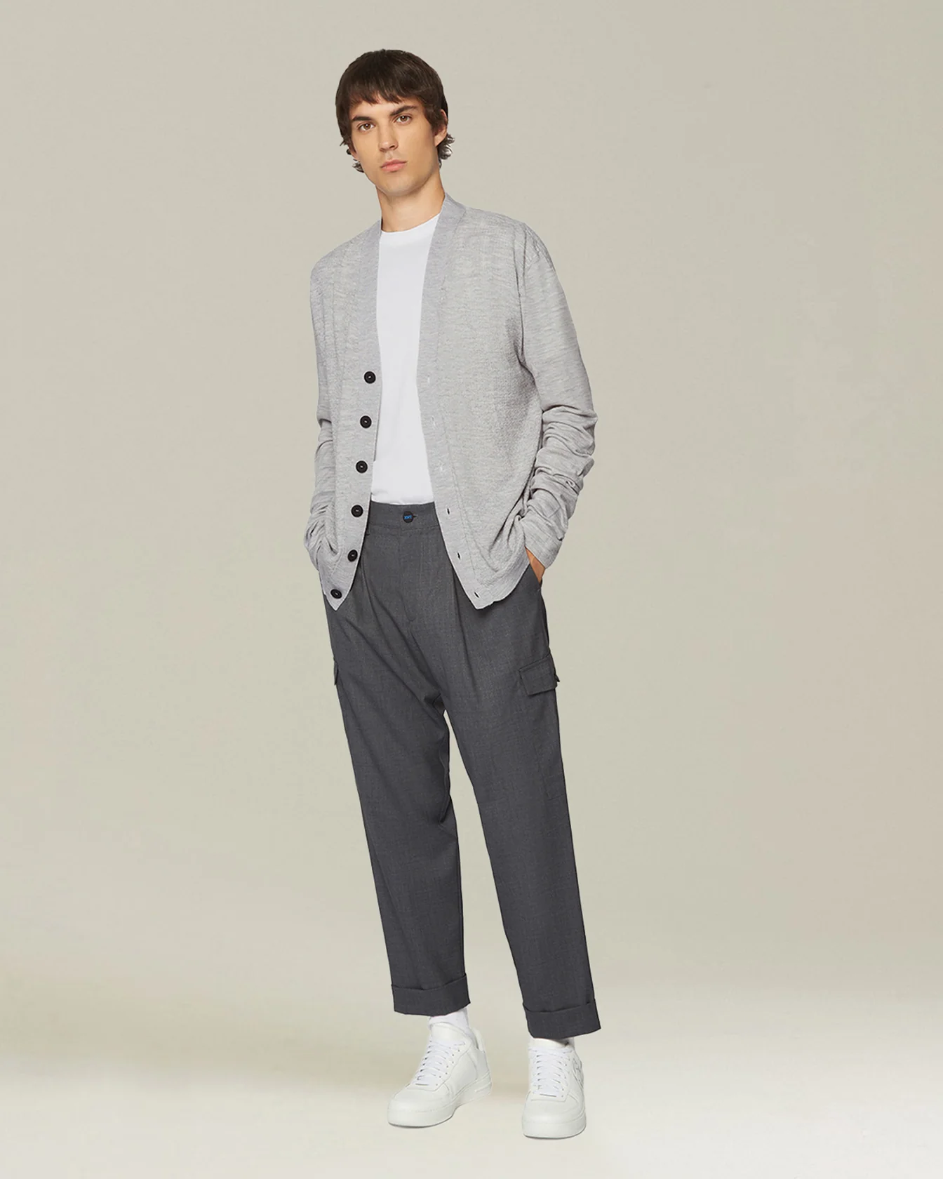 WOOL CARGO TROUSERS - Image 5